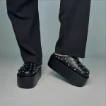 Sueco Plim Negro - Cuero Sintético - Imagen 2