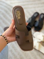 HERMES PLANA CHOCOLATE - Imagen 2