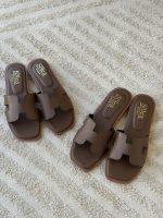 HERMES PLANA CHOCOLATE - Imagen 3